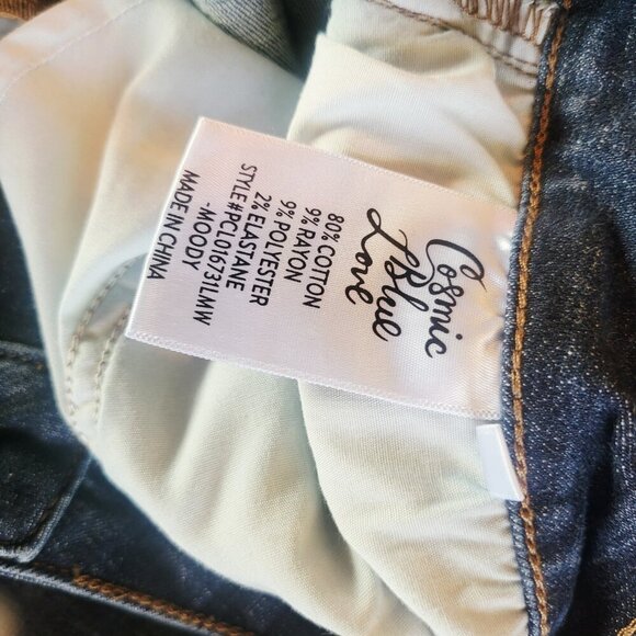 Cosmic Blue Love, Stitch Fix jeans - Picture 2 of 6